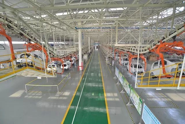 黃島汽車總裝車間 黃島汽車總裝車間