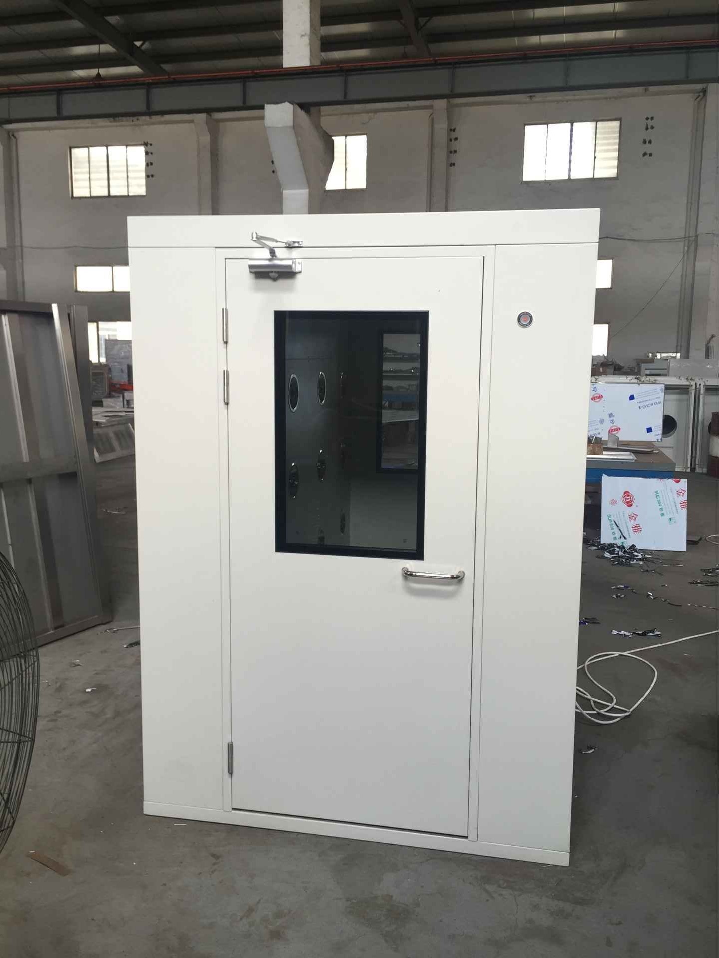 彩鋼板單人雙吹風淋室 彩鋼板單人雙吹風淋室